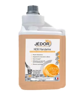 Dezinficējošs aromatizēts tīrīšanas līdzeklis JEDOR 3D NDB Mandarine (Hydrachim)
