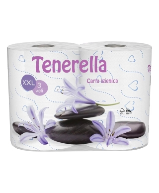 Toilet paper "Tenerella", 3 plies, 34.5m, art. 704D