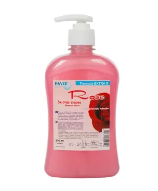 Жидкое мыло EWOL EXTRA S с ароматом розы (Jūsma)