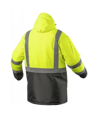 Зимняя рабочая куртка повышенной видимости LEDA