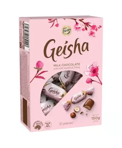 Коробка конфет Geisha 150г