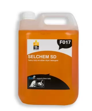 SELDEN Heavy duty scrubber drier detergent, Selchem SD art.F017 5l (UK)