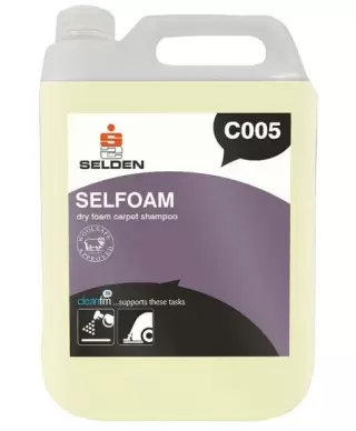 Šampūns paklāju tīrīšanai SELFOAM C005, 5L (Selden)