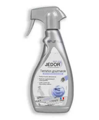 Gaisa atsvaidzinātājs ar zemeņu aromātu JEDOR Spray 5161 Tentation Gourmande, 500ml (Hydrachim)