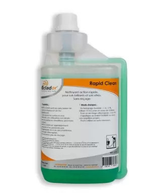 Ātri žūstošs neitrāls grīdu tīrīšanas līdzeklis ECLADOR-6132 Rapid Clean (Hydrachim)