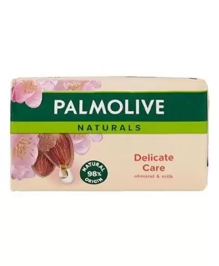 Туалетное мыло "Palmolive Almond & Milk", 90 г