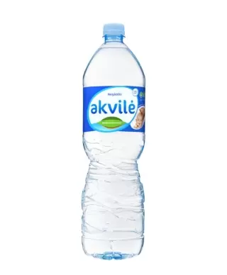 Mineral water "Akvile" still, 1.5L