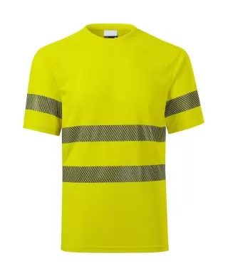T-shirt with reflective elements Hi-Vis Dry