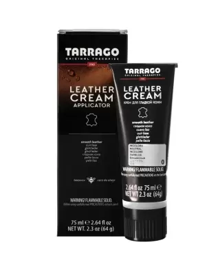Shoe cream for smooth leather TARRAGO, colorless, 75 ml