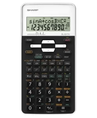 Zinātniskais kalkulators SHARP SH-EL531THWH (Pēc pasūtījuma!)