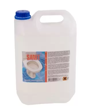 Sanitāro mezglu tīrīšanas līdzeklis SANIT-M, 5L