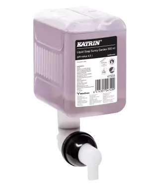 Liquid soap KATRIN, with pump, 500ml, art. 47505