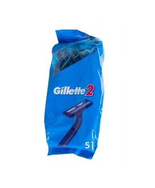Vienreizlietojamie skuvekļi "Gillette-2", 5 gab.
