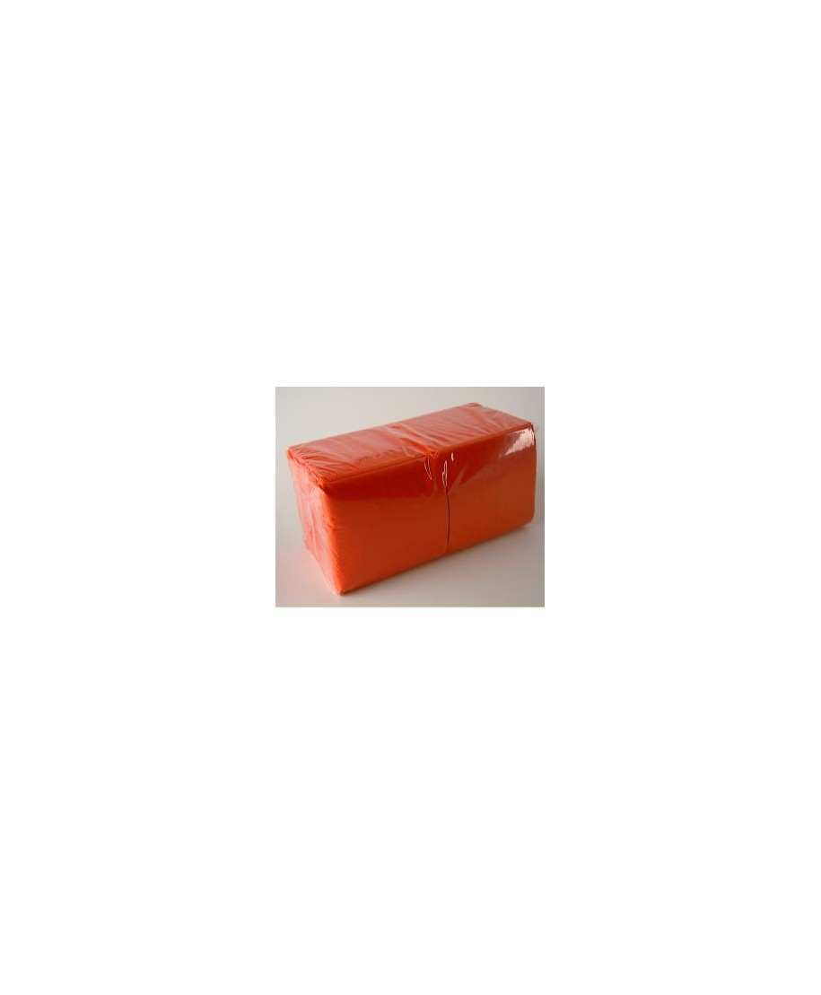 Salvetes "Lenek" (SG Orange 313-400), 24 x 24 cm, 400 gab., 1 slāņa, oranžas