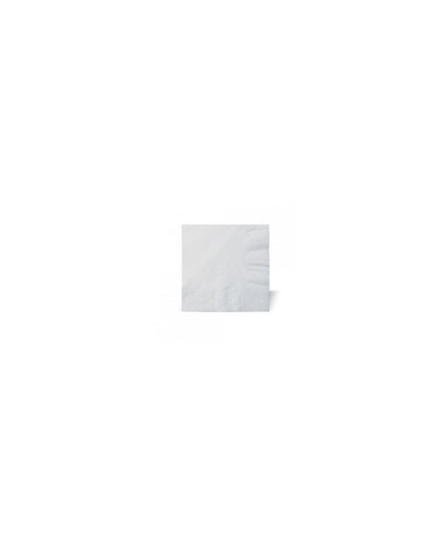Salvetes "Lenek" (SG White 001-100), 24 x 24 cm, 100 gab., 1 slāņa, baltas