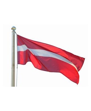 Latvijas Republikas karogs 200x100 cm, mastam