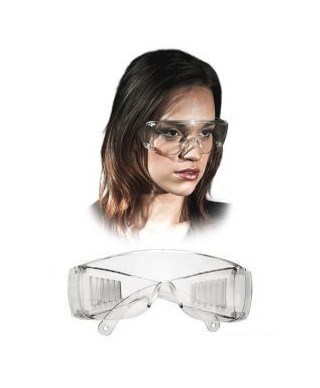 Aizsargbrilles, caurspīdīgas, art. GOG-ICE