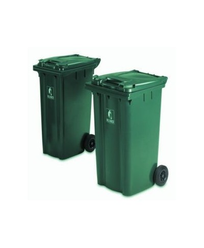 Atkritumu konteiners 240L, zaļš