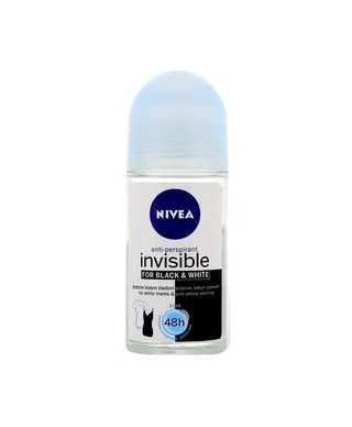 NIVEA black&white dezodorants-rullītis sievietēm, 50 ml