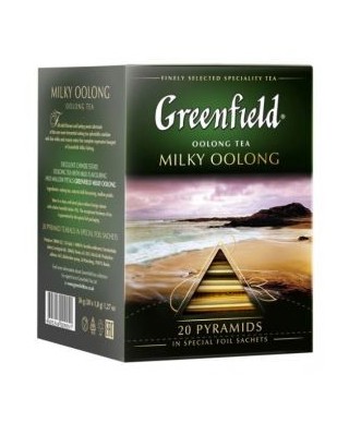 Zaļā tēja GREENFIELD Milky Oolong, 20 gab.