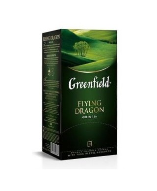 Zaļā tēja GREENFIELD Flying Dragon, 25 gab.