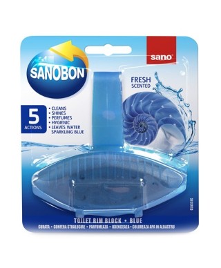 Toilet Rim Block SANO Sanobon Blue, 55g, art.478