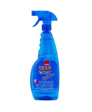 Sano Clear Blue window cleaning liquid