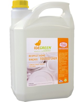 Экологическое средство для ополаскивания посуды в посудомоечных машинах IDEGREEN ID20 - 2228, 5л (Hydrachim)