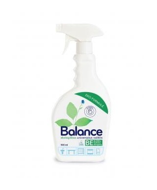 Universāls ekoloģiskais tīrīšanas līdzeklis ar izsmidzinātāju "Balance", 500 ml
