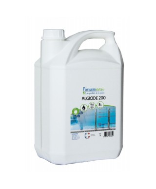 Peldbaseinu tīrīšanas līdzeklis PURIS-0041 Algicide 200, 5L (Hydrachim)