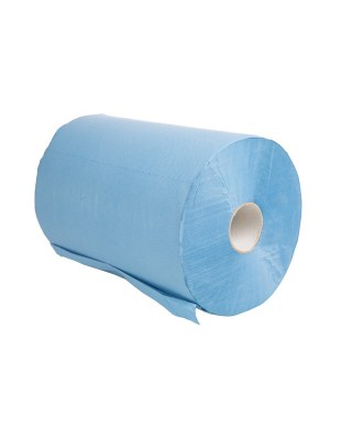 Industriālie papīra dvieļi "SGT Blue", 2 slāņi, 350m, art. B650