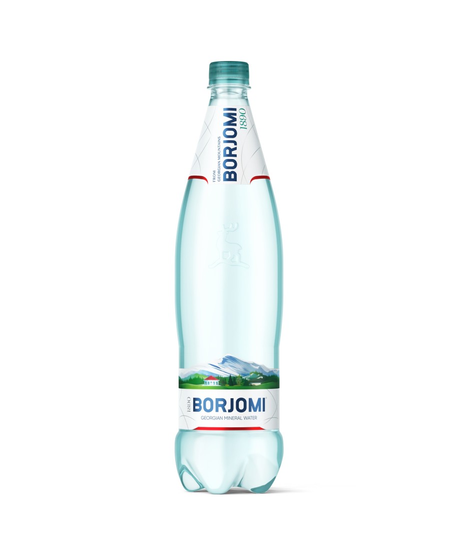 Mineral water "Borjomi" carbonated, 1L