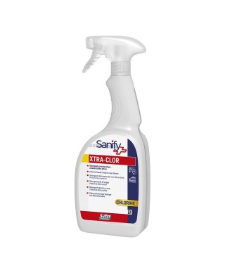 Ready to use chlorine sanitising detergent XTRA-CLOR, 750ml, art.5722 (Sutter)