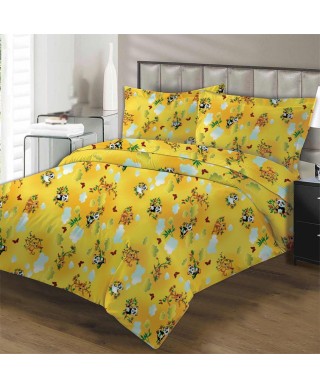 Bērnu gultas veļas komplekts (bjazs) Panda Yellow