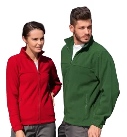Fleece and knitted jackets